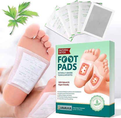 Premium Natural Detox Foot Patches (Buy 1 Get 1 Free) Pack of 10